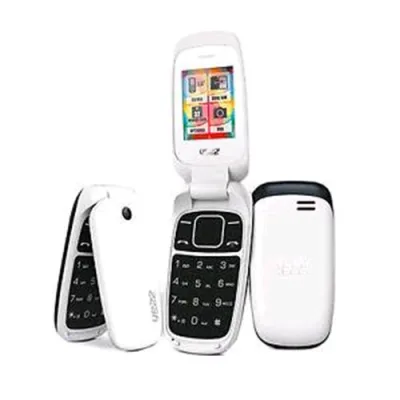 YEZZ Classic C50 Dual SIM Clamshell Radio FM Bluetooth Italia White
