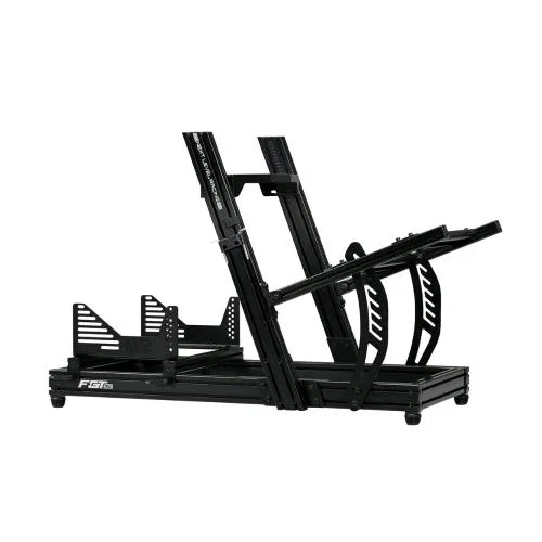 Next Level Racing NLR-E032 FGT Elite Lite Cockpit di Pilotaggio Simulatore Edizione Piastra Ruota Nero