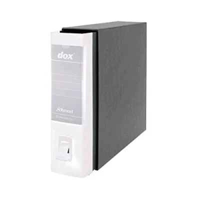 Rexel Dox 2 Registratore Formato Protocollo 285X350X80 mm Col. Bianco Conf 6 Pz.