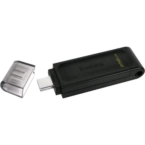 Kingston DT70 Datatraveler 70 256GB Flash Drive USB-C 3.2 Gen 1