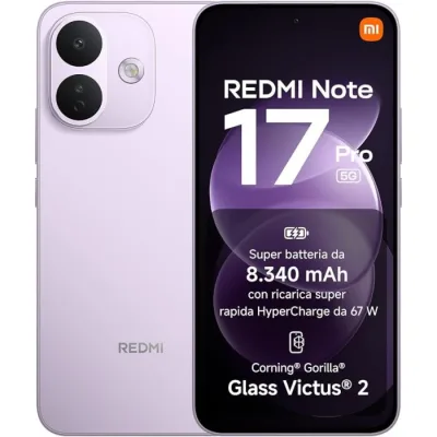 Xiaomi Redmi Note 17 Pro 5G Dual SIM 6.83" Octa Core 512GB RAM 8GB 5G Italia Purple
