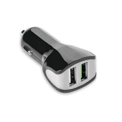 Celly Turbo Car Chargher Caricabatterie da Auto 2 Porte USB 3.4 A Colore Nero