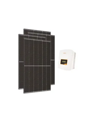 Kit fotovoltaico monofase 3150W inverter di stringa MINI 3kW Solis connesso in rete