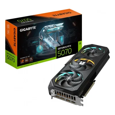 Gigabyte Geforce RTX 5070 Gaming Oc 12GB GDDR7 DLSS4 Triple Fan PCI Express x16 5.0