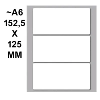 Markin Etichette Adesive 100 x 46 mm Bianco Conf 30 Pz.