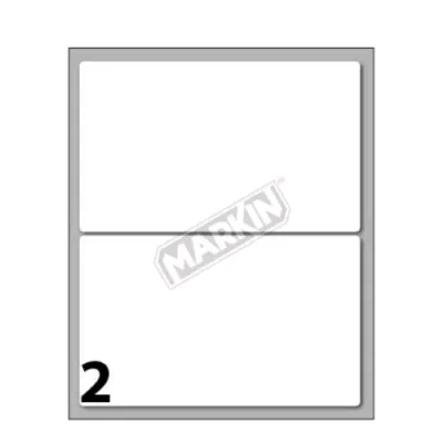 Markin Etichette Adesive 115X70 mm Bianco Conf 20 Pz.