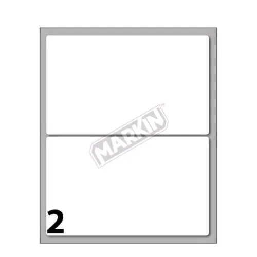 Markin Etichette Adesive 115X70 mm Bianco Conf 20 Pz.