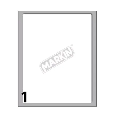Markin Etichette Adesive 142 x 110 mm Bianco Conf 10 Pz.