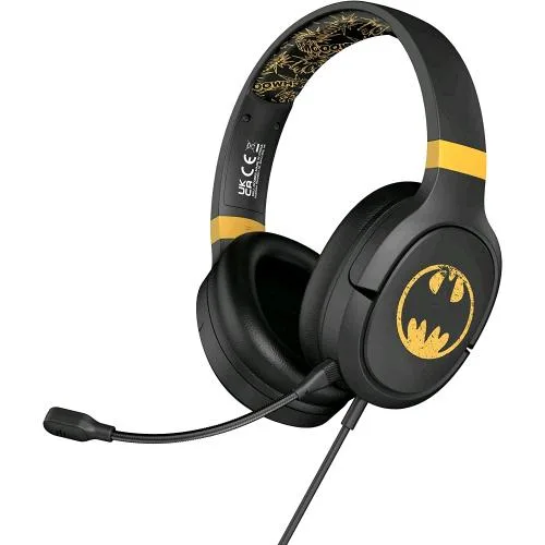 Otl Batman Signal G1 Gaming Headphones Cuffie On-Ear con Microfono Cablate Nero