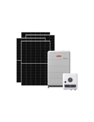 Kit fotovoltaico trifase 10010W inverter 10kW Symo GEN24 Plus batteria litio 16kWh Fronius Reserva Pro