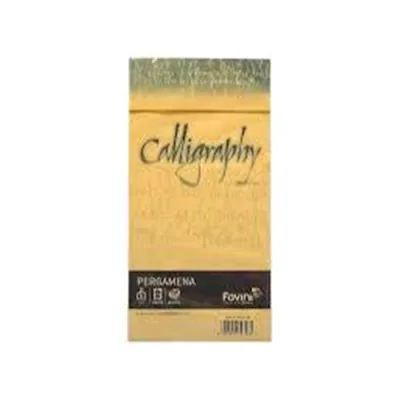 Cartotecnica Favini Pergamena 25 Buste 11X22 90 g Colore Crema
