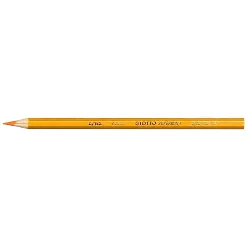 Giotto Supermina Pastelli 3.8 mm Confezione Mono Colore Arancio Medio 12 Pz.