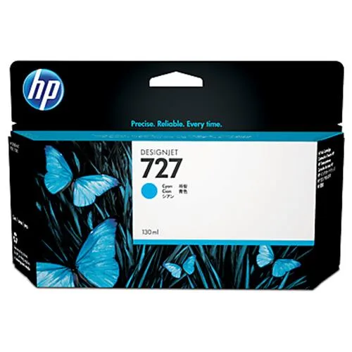 HP 727 Cartuccia Inkjet Ciano 130ml per Designjet T 1500 / Designjet T 920 / Designjet T 1500 PS / Designjet T 920 PS