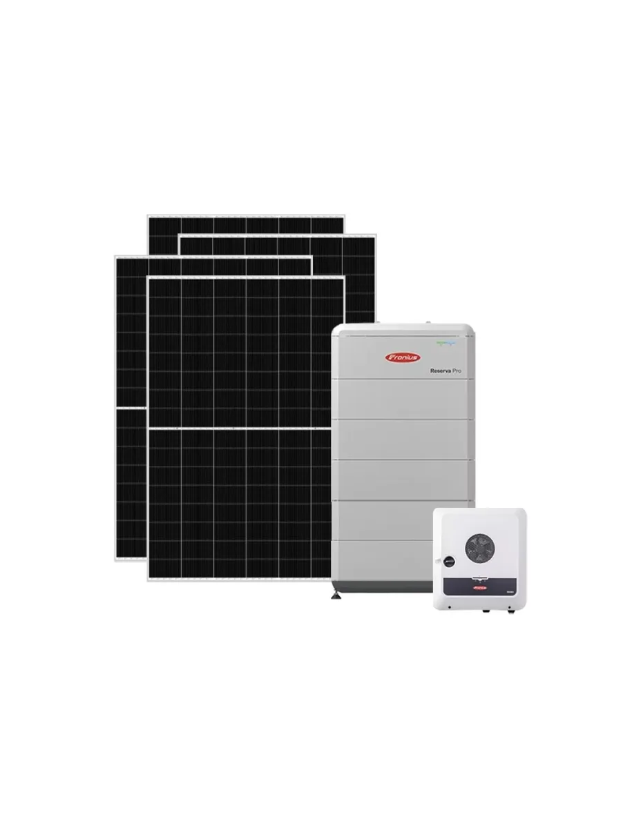 Kit fotovoltaico trifase 10010W inverter 10kW Symo GEN24 Plus batteria litio 20kWh Fronius Reserva Pro