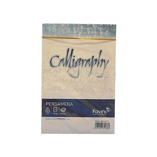 Cartotecnica Favini Pergamena 25 Buste 12X18 90 g Colore Naturale