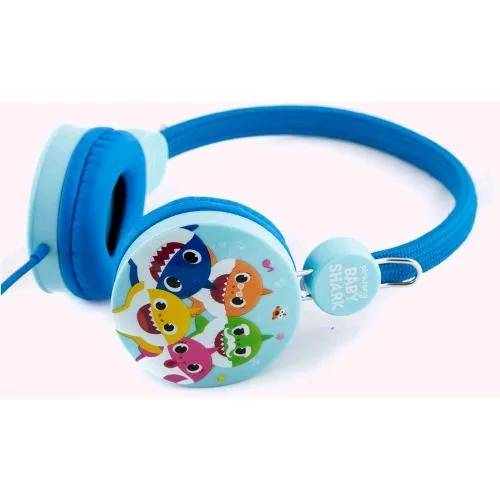 Otl Cuffie Bambini Baby Shark Core Altoparlante 30mm Jack 3.5mm