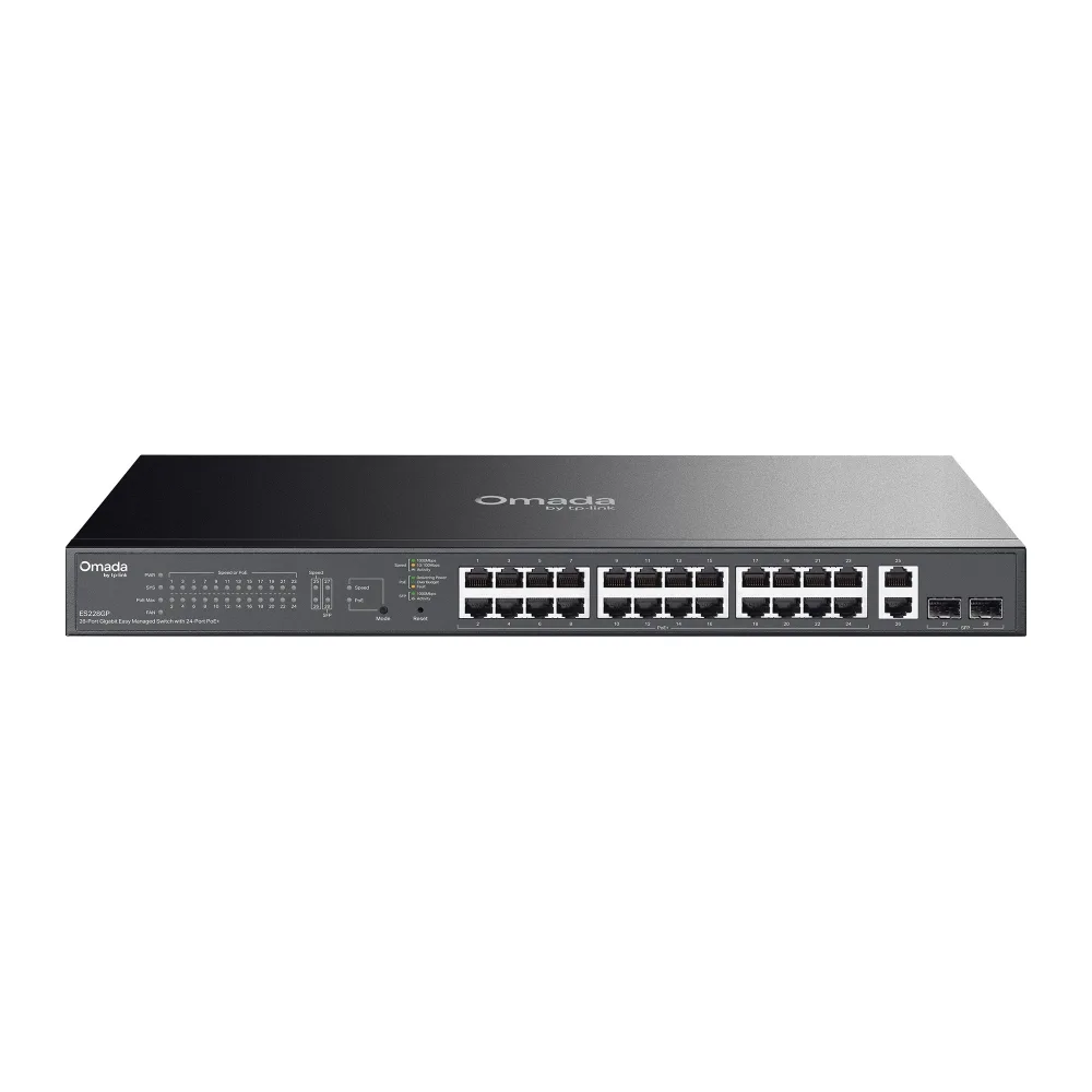 SWITCH 28P GIGABIT MANANAGED OMADA 24P POE 2P NON POE 2SFP CLOUD OMADA