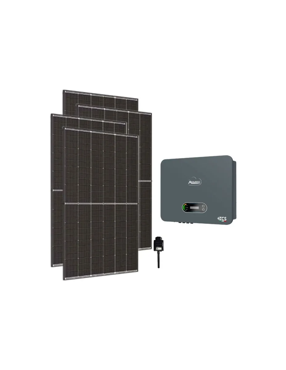 Kit fotovoltaico trifase 49500W inverter di stringa 50kW Zucchetti connesso in rete