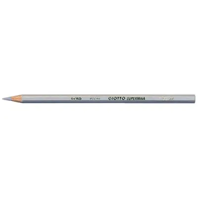 Giotto Supermina Pastelli 3.8 mm Confezione Mono Colore Argento 12 Pz.
