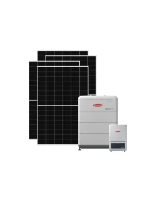 Kit fotovoltaico trifase 20020W inverter 20kW Verto Plus batteria litio 12kWh Fronius Reserva Pro
