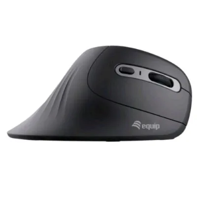 Equip Mouse Ottico Verticale Ergonomico USB-C + a 7.200 DPI Nero