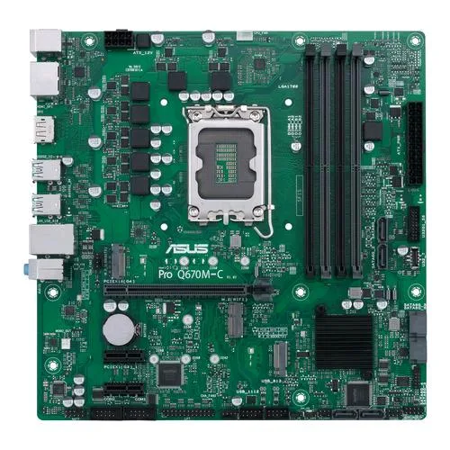 ASUS Pro Q670M-C-CSM Scheda Madre Form Micro ATX Chipset Intel Q670 Socket Lga 1700