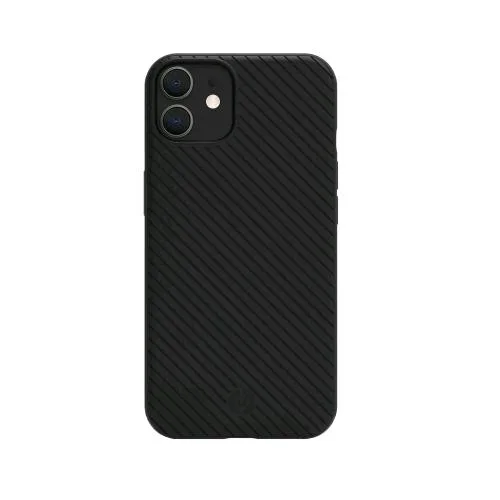 Celly Ultramag Apple iPHONE 12/12 Pro Custodia Protettiva Studiata per Funzionare con la Tecnologia Magsafe Black
