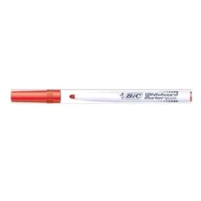 BIC Velleda Marcatore per Lavagna Punta Tonda 1.4 mm Col. Rosso Conf 12 Pz.