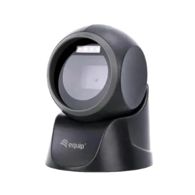 Equip Scanner Lettore Codici a Barra Fisso da Tavolo 1D/2D USB