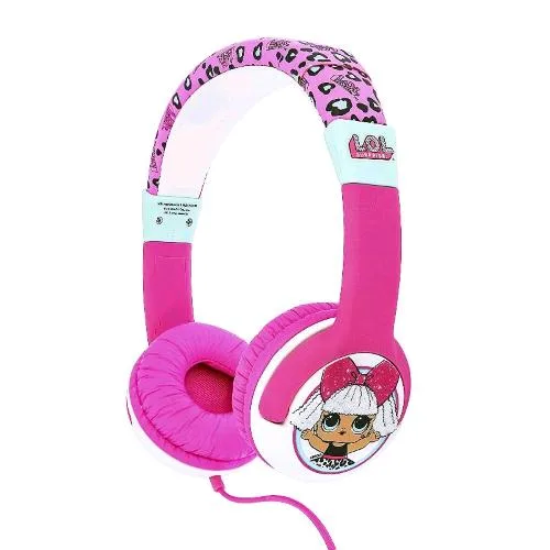 Otl Cuffie Bambino Lol Surprise Diva Child Headphones con Connettore 3.5 mm Multicolore