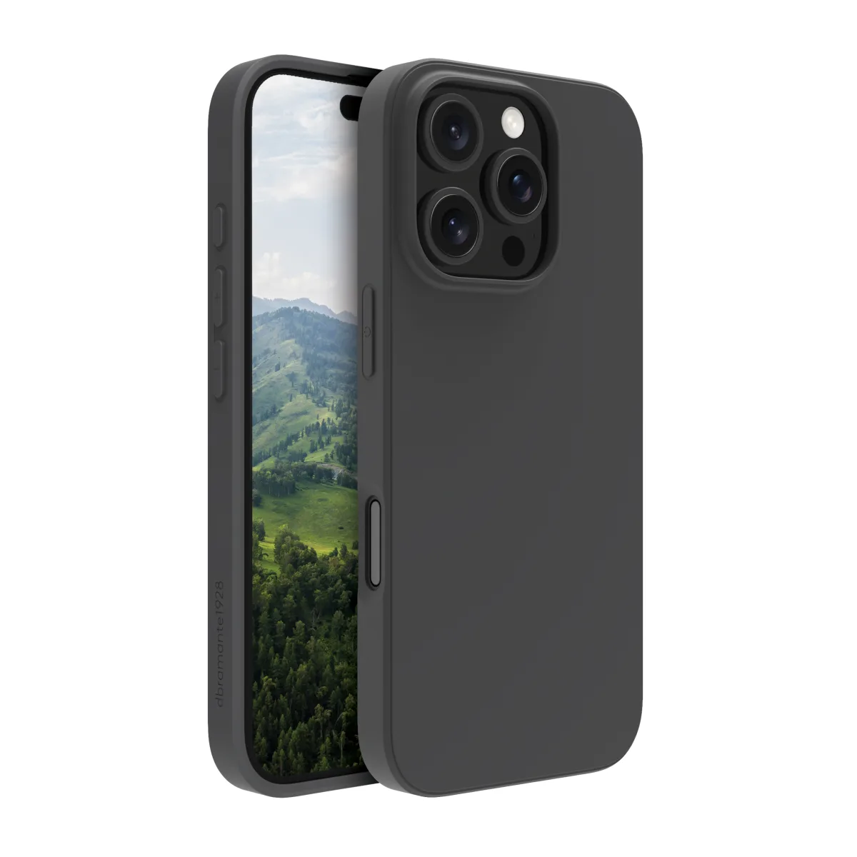CUSTODIA NUUK-IPHONE 16 PRO BLACK DRBRAMANTE