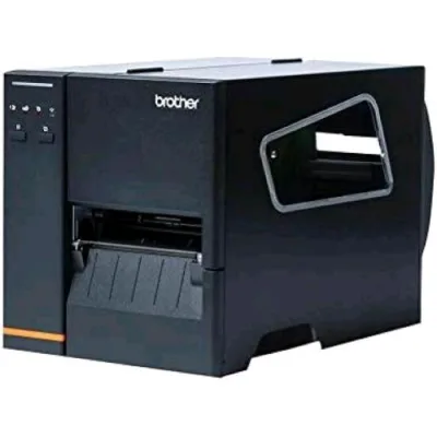 Brother TJ-4020TN Stampante per Etichette Termico Diretto / Trasferimento Termico Rotolo (12 cm) 203 DPI fino a 254 mm/Sec - USB 2.0, LAN, Seriale, Host USB