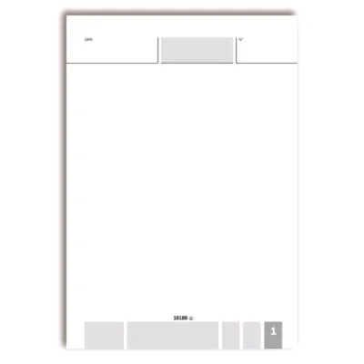 Data Ufficio Buoni Comande Autocopiante 3 Fogli 100X170 mm 75 Fogli Conf 5 Pz.