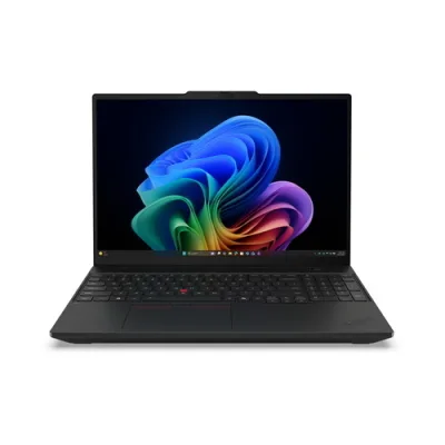 Lenovo ThinkPad T16 Gen 5 Copilot+ PC 16" Wuxga AMD Ryzen ai 7 Pro 450 RAM 32GB-SSD 1TB NVMe-AMD Radeon Graphics 860M-Wi-Fi 7 + Gigabit LAN-Win 11 Prof Nero (21WX002QIX)