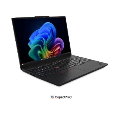 Lenovo ThinkPad T16 Gen 5 Copilot+ PC 16" Wuxga Intel Core Ultra 5 325 RAM 16GB-SSD 512GB NVMe-Intel Graphics-Wi-Fi 7 + Gigabit LAN-Win 11 Prof Nero (21WT006CIX)
