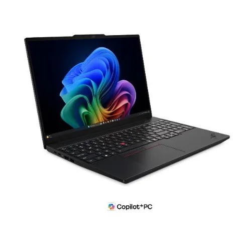 Lenovo ThinkPad T16 Gen 5 Copilot+ PC 16" Wuxga Intel Core Ultra 5 325 RAM 16GB-SSD 512GB NVMe-Intel Graphics-Wi-Fi 7 + Gigabit LAN-Win 11 Prof Nero (21WT006CIX)