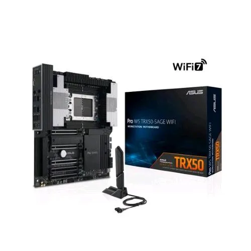 ASUS Pro WS TRX50-Sage Wi-Fi Scheda Madre Form Ssi Ceb Chipset AMD TRX50 Socket sTR5 Wi-Fi 7