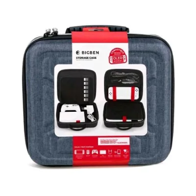 Big Ben Bigben Case Nintendo Switch OLED Storage Case Grigio
