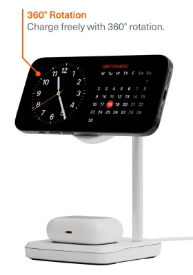 QI2 2-IN-1 CHARGEBASE 15W WIRELESS WHITE