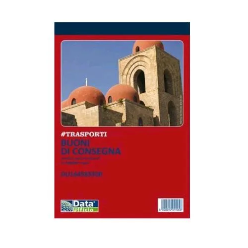 Data Ufficio Buoni di Consegna Blocco Autocopiante 3 Fogli 148X215 mm 33 Fogli Conf 5 Pz.