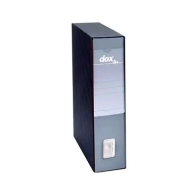 Rexel DOX1 S.francisco Registratori Formato Commerciale 230X297X80 mm Col. Grigio Conf 6 Pz.