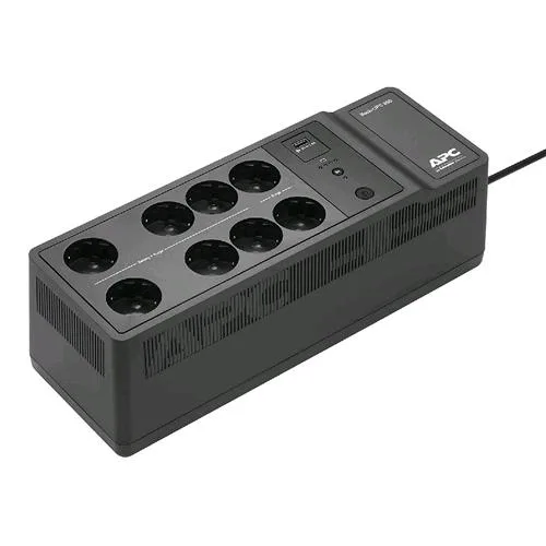 APC BE650G2-GR Gruppo di Continuità Back UPS 650VA 8 Uscite Schuko Protezione da Sovratensioni Black