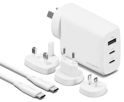 ALIMENTATORE DA VIAGGIO 67W ADATTAT US,AU,UK,EU USB-C CABLE