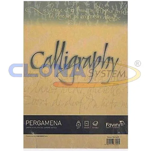 Cartotecnica Favini Pergamena 50 Fogli A4 90 g Colore Crema