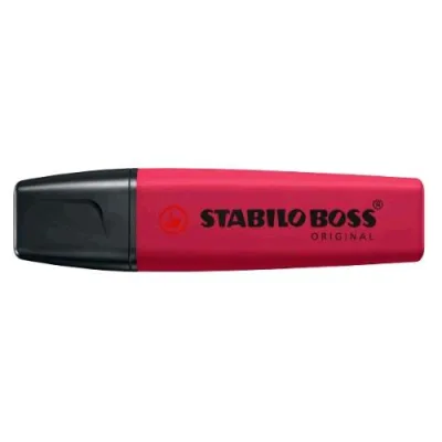 Stabilo Boss Wildflower Evidenziatore Punta a Scalpello 2/5 mm Borgogna Conf 10 Pz.