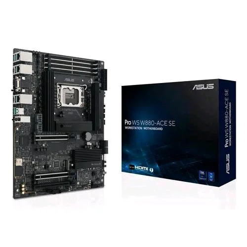 ASUS Pro WS W880-Ace Se Intel W880 Lga 1851 (Socket V1) ATX