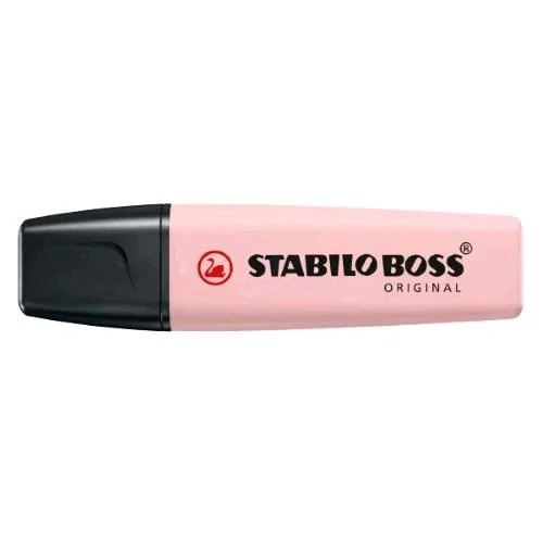 Stabilo Boss Wildflower Evidenziatore Punta a Scalpello 2/5 mm Cipria Conf 10 Pz.