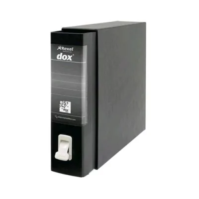 Rexel Dox 2 Registratore Formato Protocollo 285X350X80 mm Col. Nero Conf 6 Pz.