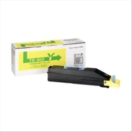 Kyocera Mita TK865Y Toner Giallo per Taskalfa 250CI/300CI