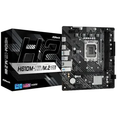 Asrock H610M-H2/M.2 D5 Intel H610 DDR5 Lga 1700 Micro ATX